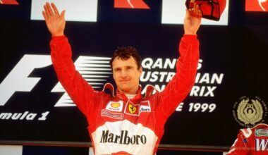 When Eddie Irvine stepped out of Michael Schumacher's shadow