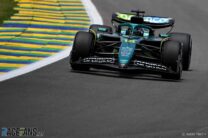 Lance Stroll, Aston Martin, Interlagos, 2025