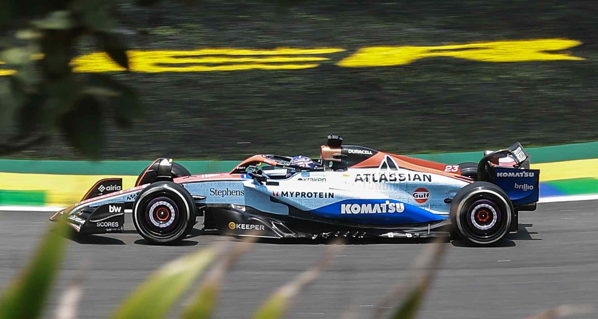 Alexander Albon, Williams, Interlagos, 2025