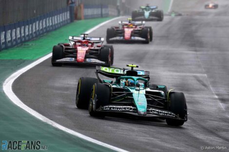 Fernando Alonso, Aston Martin, Interlagos, 2025