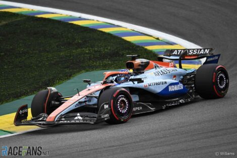 Alexander Albon, Williams, Interlagos, 2025