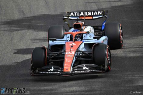 Alexander Albon, Williams, Interlagos, 2025