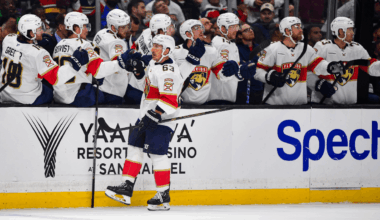 Marchand scores 2 more, Panthers pull away from Kings