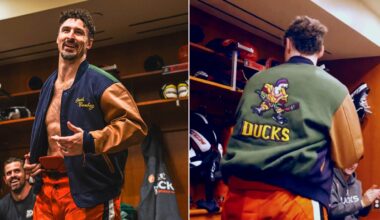 Star Wears: Anaheim Ducks award Gordon Bombay 'Mighty Ducks' jacket to player of game