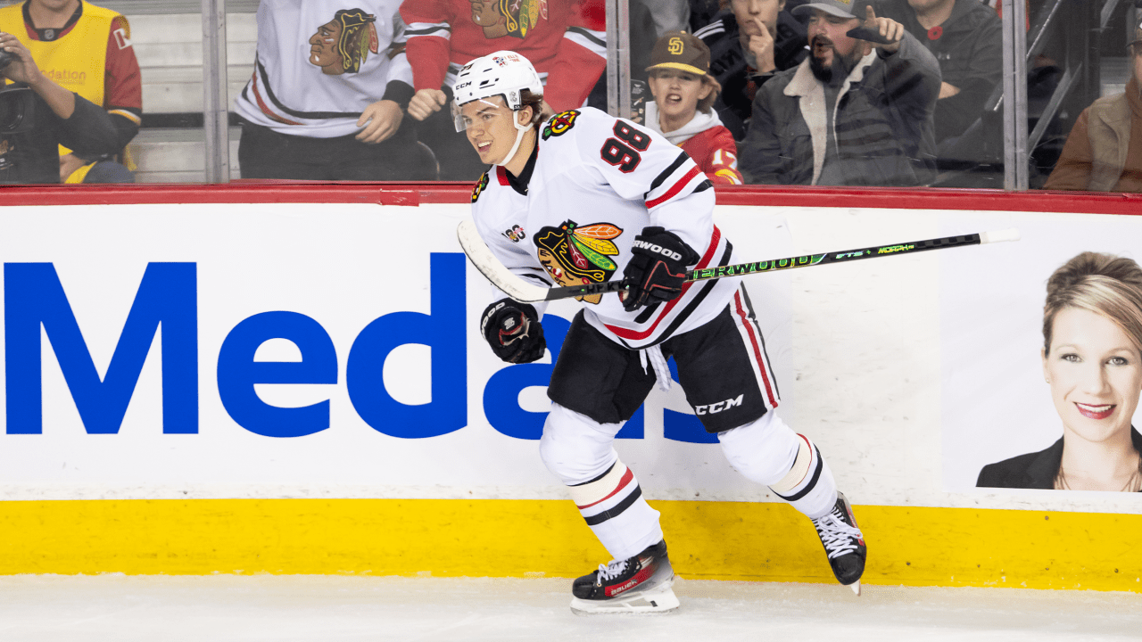 Bedard gets 4 points, Blackhawks shut out Flames