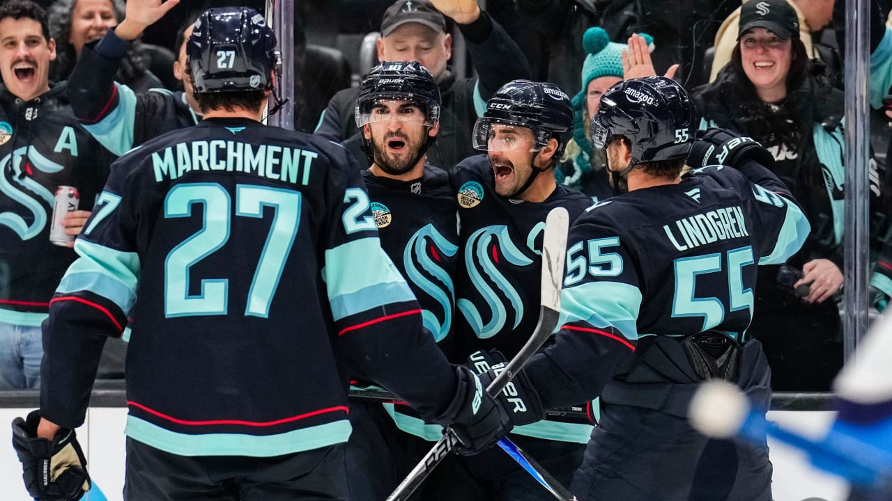 Eberle scores twice, Kraken rally past Jets