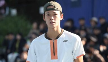 Rei Sakamoto at the Yokohama Challenger.