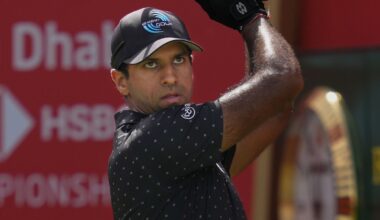 Abu Dhabi Championship: Tommy Fleetwood chases Aaron Rai as Rory McIlroy keeps hopes alive | Golf News