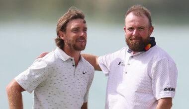 Abu Dhabi Championship: Tommy Fleetwood and Shane Lowry in five-way share of lead in DP World Tour Play-Off | Golf News