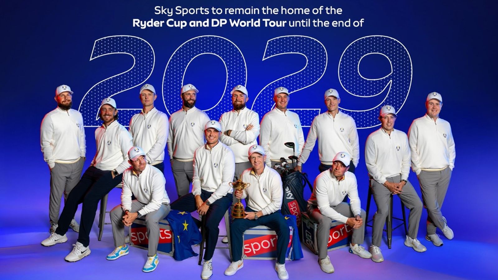 Sky Sports will remain the home of the  Ryder Cup until 2029