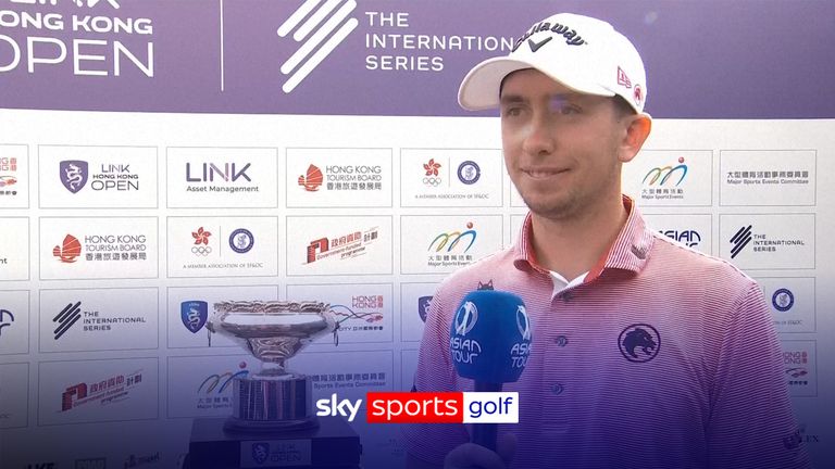 Following claiming victory at the Hong Kong Open, Tom McKibbin says he played 'some of the best golf I have ever played' to win the event. 