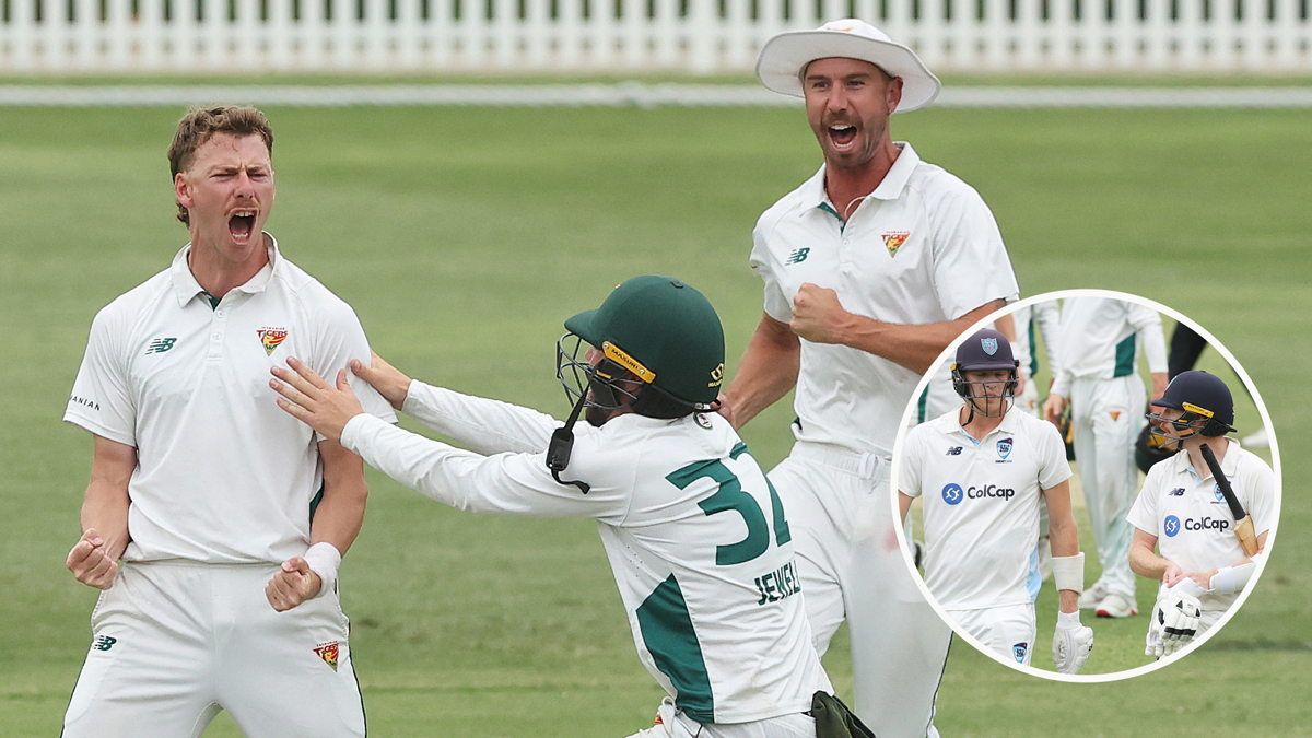 NSW slammed for collapse as Tassie claim breakthrough win