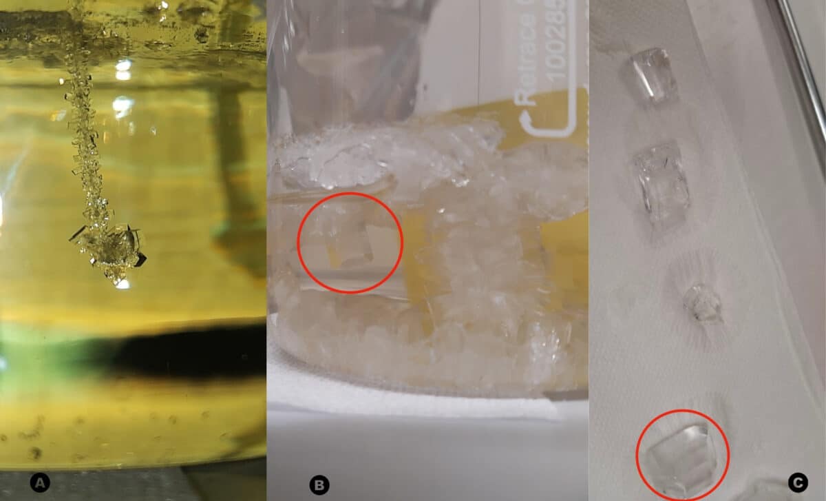 The Crystal Highlighted In The Circle Was Selected For The Prototype Detector Described In This Work.