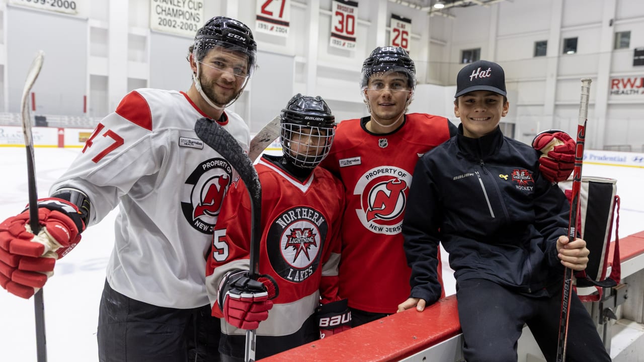 Devils host 3 Make-A-Wish kids for practice, game