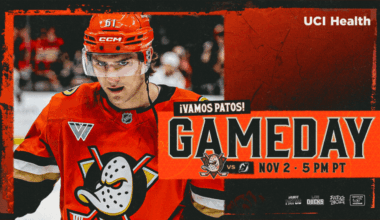 GAMEDAY: Ducks Duel with Devils in Día de Muertos Partido