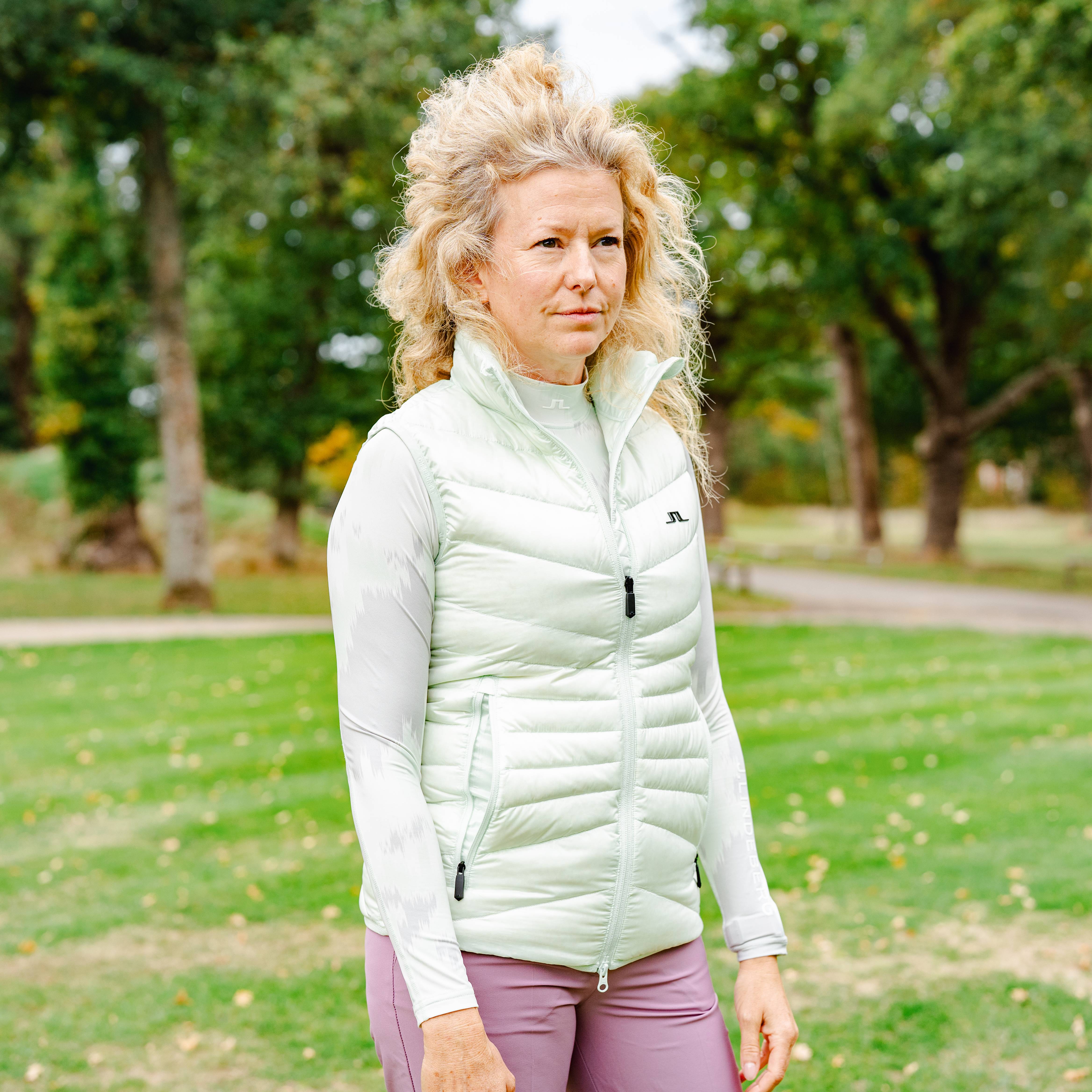 J. Lindeberg Madde Quilt Hybrid Vest