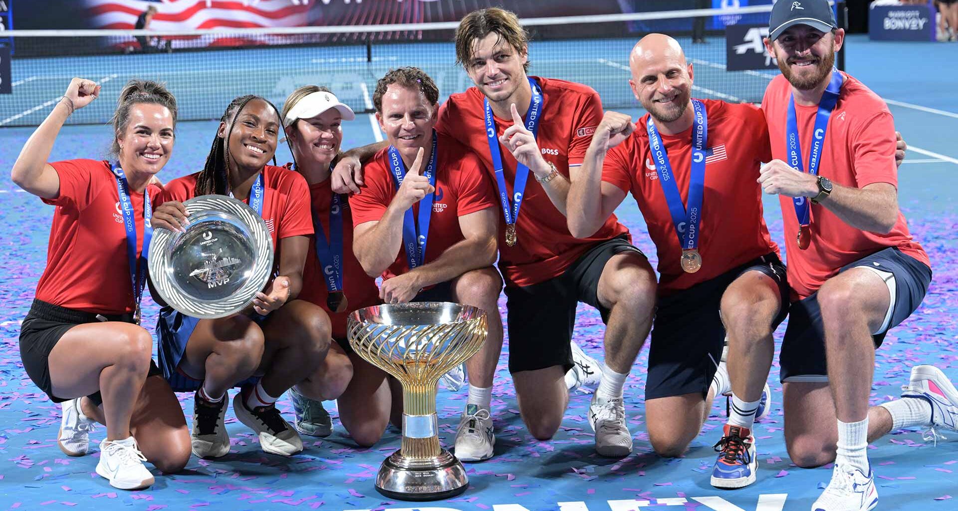 The United States won the 2025 United Cup.