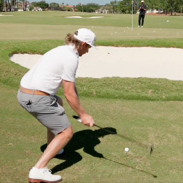 WATCH Cam Smith chipping over a bunker with every club in his bag in pure short-game wizardry