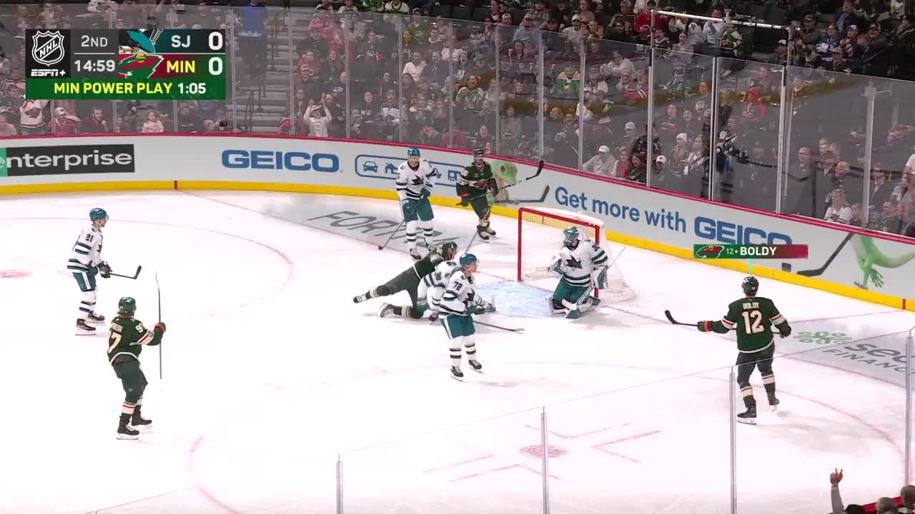 Boldy begins scoring with PPG