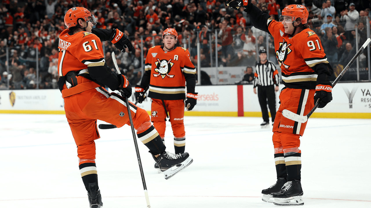 Gauthier gets 1st NHL hat trick, Ducks score 7 to pull away from Panthers