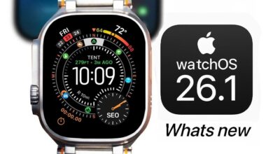 WatchOS 26.1 update showcasing new features and improvements for Apple Watch users
