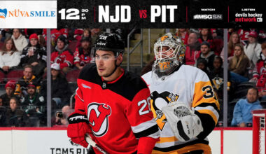 Devils Continue Homestand Against Pens | PREVIEW