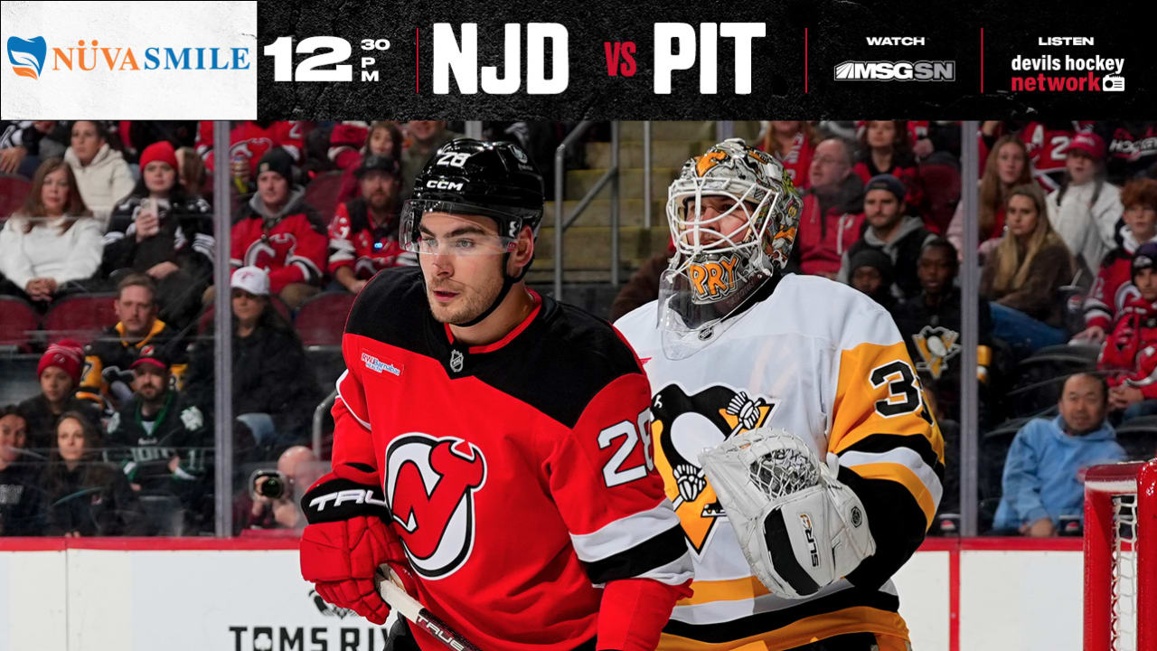 Devils Continue Homestand Against Pens | PREVIEW