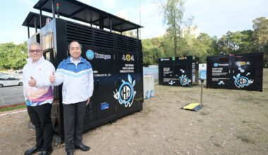 Hong Kong’s first integrated hydrogen power generator application: Towngas supports National Games golf event with locally made hydrogen