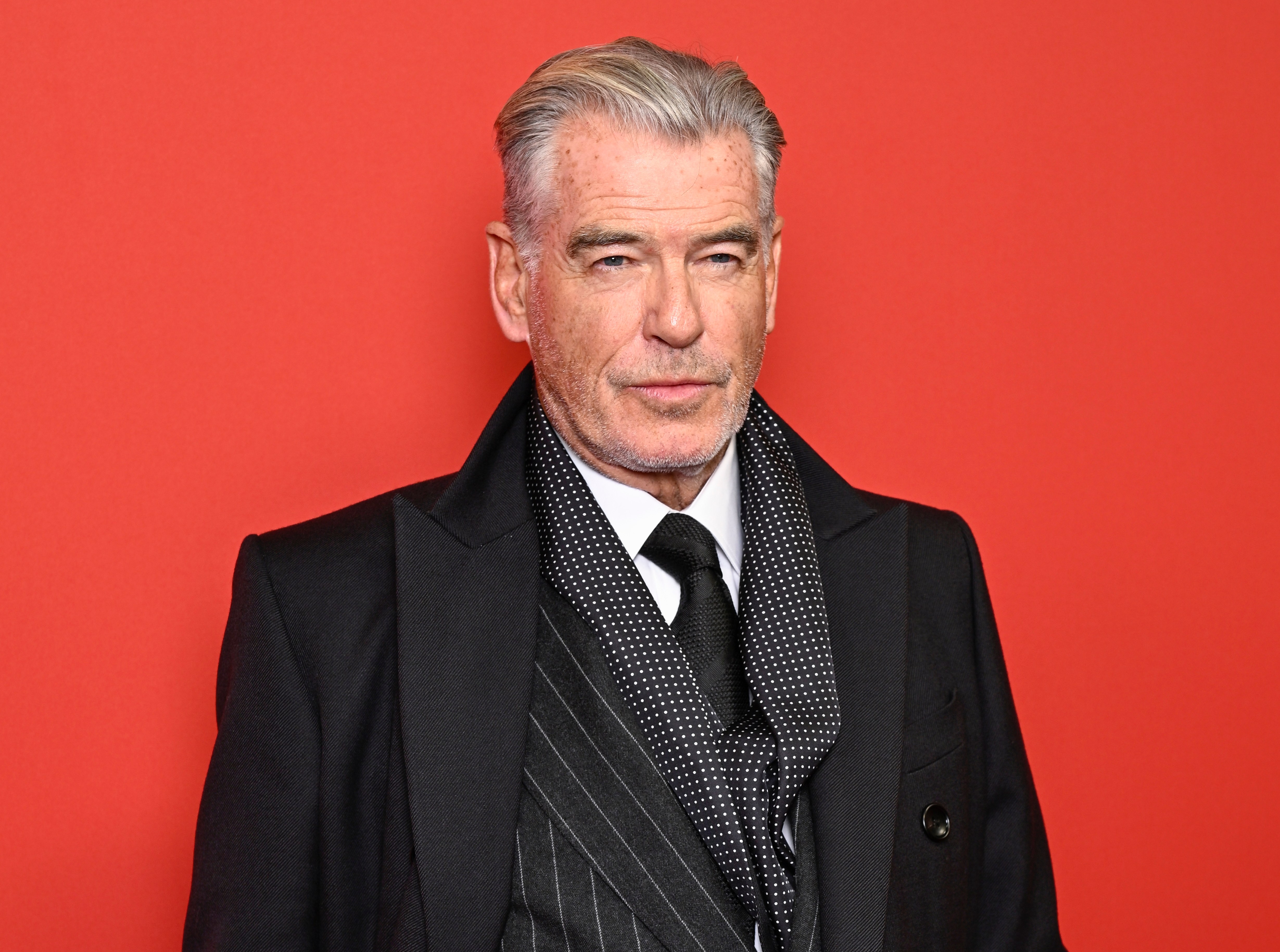Pierce Brosnan attends the GQ Men Of The Year Awards 2025.