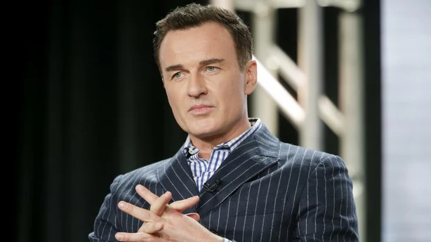 LOS ANGELES - JANUARY 12: The cast and executive producer of the CBS series FBI: MOST WANTED at the TCA WINTER PRESS TOUR 2020 on Sunday, Jan. 12, 2020 at the Langham Huntington Hotel in Pasadena, CA. Pictured (L-R): Julian McMahon. (Photo by Francis Specker/CBS via Getty Images)