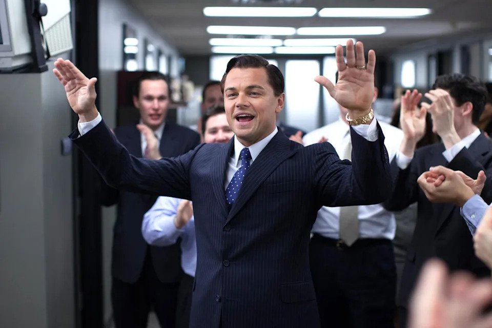 Mary Cybulski/Paramount Pictures Leonardo DiCaprio in 'The Wolf of Wall Street,' his fifth film with Martin Scorsese