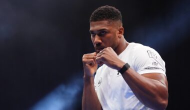 Matchroom Releases Official Statement After Anthony Joshua Car Crash