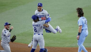 Dodgers vs Bllue Jays in Toronto, Canada