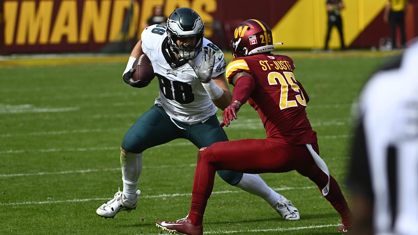 Eagles vs. Commanders Best Anytime Touchdown Scorer Picks for NFL Week 16 (Bet on Dallas Goedert)