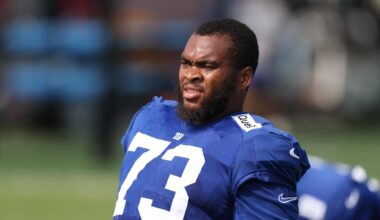 Evan Neal Looking to Make Most of Time Left with Giants