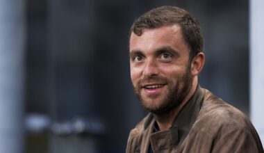 Fabrizio Romano, Italian sports journalist, attends the...