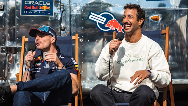 Number three has been in the Red Bull family with Ricciardo during his F1 career. 