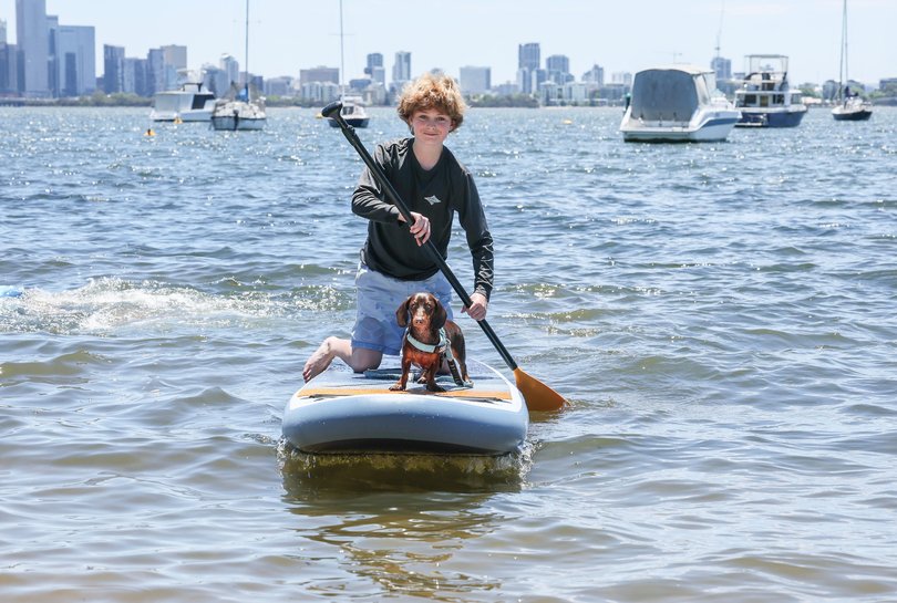 Ryder Boulden Wilson and Sirius at Matilda Bay.