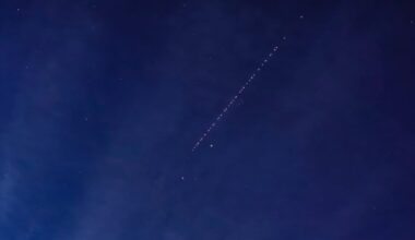 Starlink Satellite Malfunctions, Ejects Debris Fragments