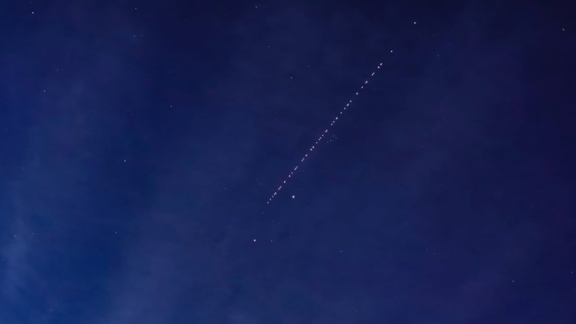 Starlink Satellite Malfunctions, Ejects Debris Fragments