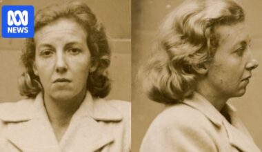 Handwritten letters among items in the unsealed case file of hanged murderer Jean Lee