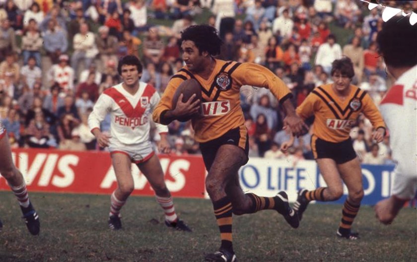 Percy Knight was a popular figure at Balmain in the early 1980s.