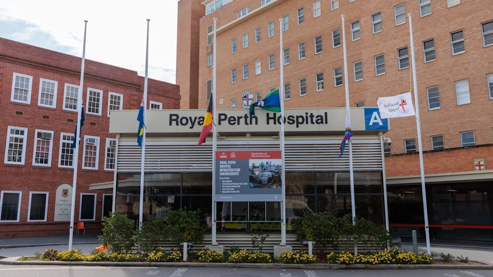 A file photo of Royal Perth Hospital