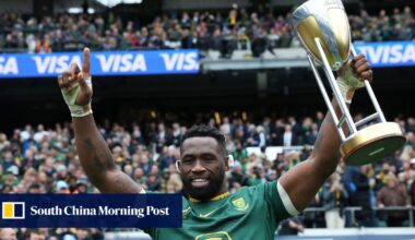 Year in rugby: South Africa dominate, France win Six Nations, England on the rise