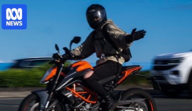 Young motorcyclist warns others after surviving high-speed crash