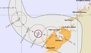 Residents of Broome and Derby urged to prepare now as cyclone brews off Kimberley Coast