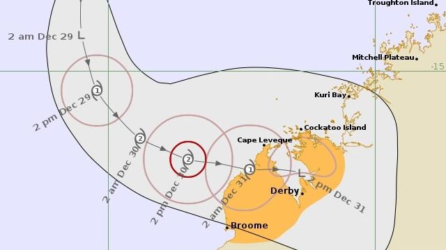 Residents of Broome and Derby urged to prepare now as cyclone brews off Kimberley Coast
