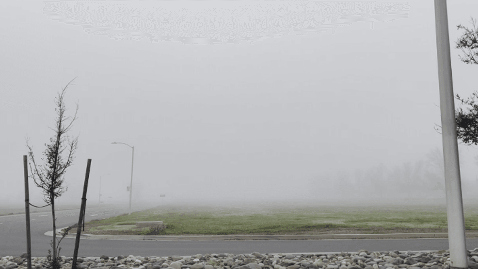 Fog in Redding, Wednesday, Dec. 10, 2025. (KRCR)