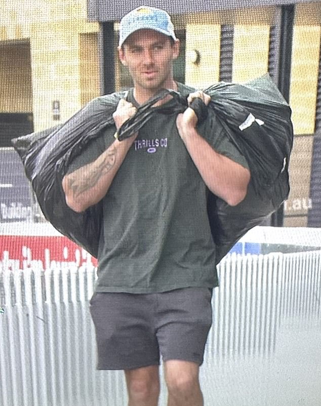 The 29-year-old was pictured leaving the club with his club belongings in garbage bags in a graphic illustration of how cutthroat life in the AFL can be