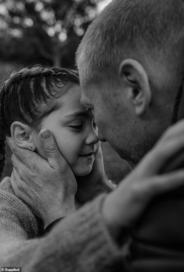 Paying tribute to the doting dad and husband, Tarsh said Ash was loved by everyone, from his family and friends to the employees at the construction company he owned